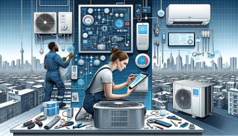 The Role of Technology in Air Conditioning Jobs Today